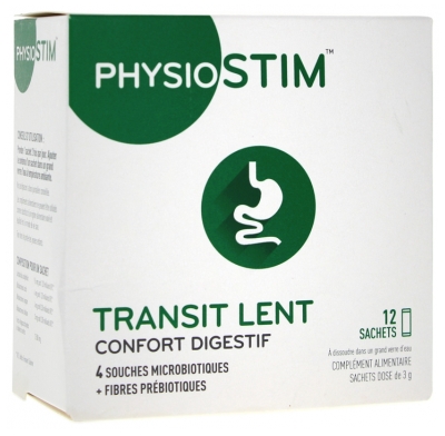 Physiostim Transit Lent - 12 Sachets Doubles