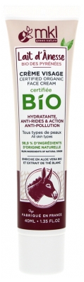 Mkl Green Nature Ls2 Crème Visage Anti-Rides Lait d'Ânesse Bio** 40 ml