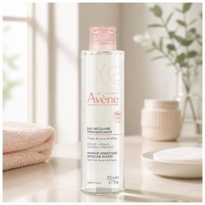 Avène Essentiel Eau Micellaire Démaquillante Visage & Yeux Sensibles 200 ml