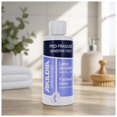 Akileïne Lotion de Toilette Sans Eau ni Rinçage 200 ml