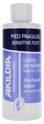 Akileïne Lotion de Toilette Sans Eau ni Rinçage 200 ml