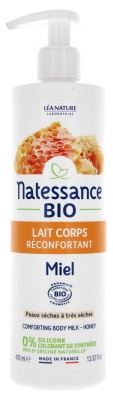 Natessance Lait Corps Réconfortant - Miel Bio