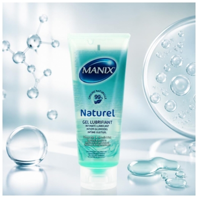 Manix Gel Lubrifiant Naturel 80 ml