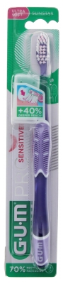 Gum Brosse à Dents Pro Sensitive Ultra-Souple 15/100E - Couleur : Violet