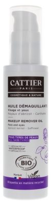 Cattier Huile Démaquillante - Visage et Yeux - Pureté Divine - 100 ml