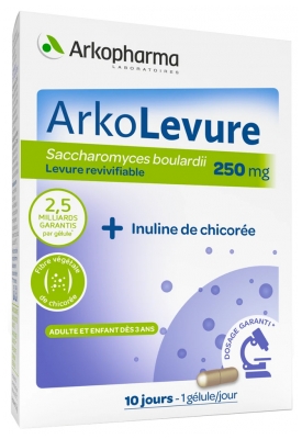 Arkopharma Arkolevure 10 Gélules (Blister)