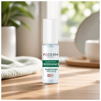 Poderm Huile-Sérum Croissance Ongles Rongés 8 ml