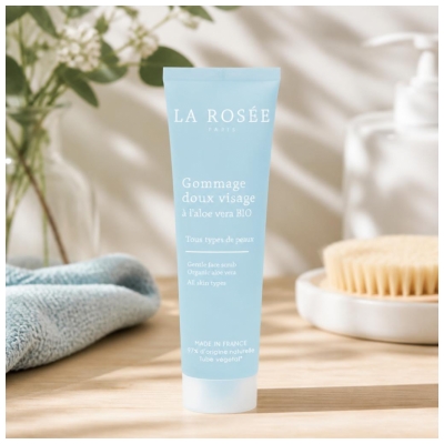 La Rosée Gommage Doux à l'Aloe Vera Bio