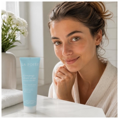 La Rosée Gommage Doux à l'Aloe Vera Bio