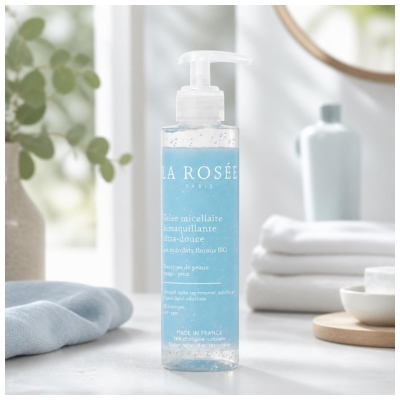 La Rosée Gelée Micellaire Démaquillante Aux Hydrolats Floraux Bio
