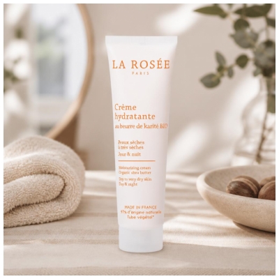 La Rosée Crème Hydratante au Beurre de Karité Bio