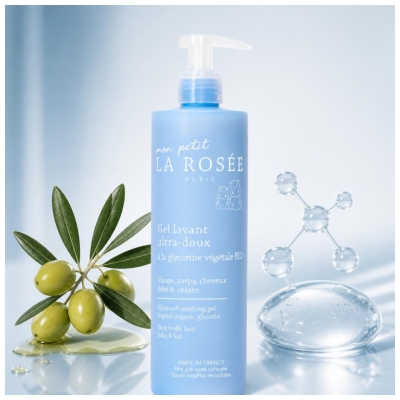 La Rosée Mon Petit Gel Lavant Ultra-Doux Bébé & Enfant 400 ml 