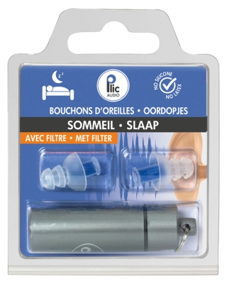 Plic Bouchons d'Oreilles Avec Filtre Spécial Sommeil