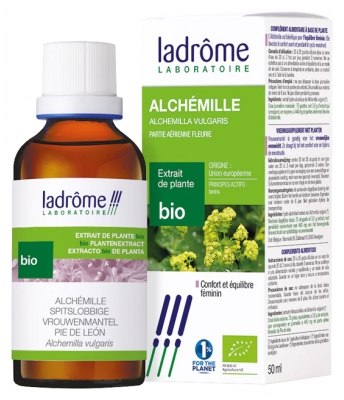 Ladrôme Extrait de Plante Alchémille Partie Aérienne Fleurie 50 ml Fr/Nl/es