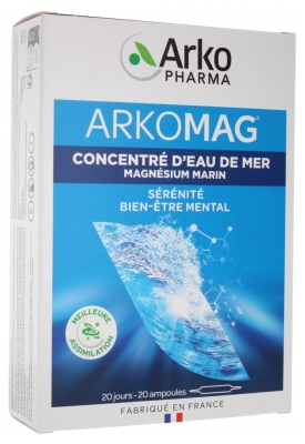 Arkopharma Arkomag Ampoules X20 10 ml