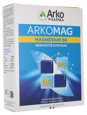 Arkopharma Arkomag Magnésium B6 60 Gel.