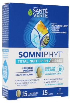 Somniphyt Total Nuit Lp 1,9 mg Cps 15U