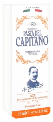Pasta Del Capitano Dentifrice - Vitamines Ace 25 ml