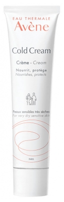 Avène Cold Cream Eau Thermale - - Crème Nourrissante Hydratante Protectrice 40 ml