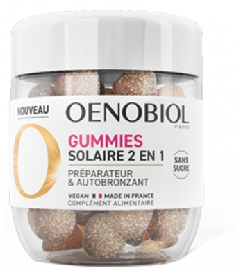 Oenobiol Gummies Solaire 2 en 1