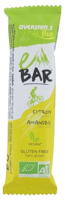 Overstims Barre E-Bar Bio Citron - Amande Ar - Saveur : Citron - Amandes