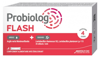 Mayoly Spindler Probiolog Flash - 4 Sticks Orodispersibles
