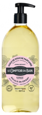 Le Comptoir du Bain Huile de Douche Jasmin Précieux 1 l
