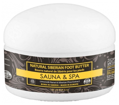Sauna & Spa Beurre Naturel de Sibèrie Pour Les Pieds 120 ml