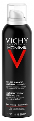 Vichy Homme Gel de Rasage Anti-Irritations 150 ml