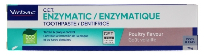 Virbac Dentifrice Chien Goût Poulet Tbe 70 g