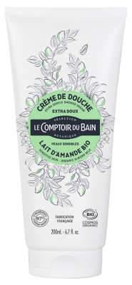 Le Comptoir du Bain Crème de Douche Lait d'Amande Douce Bio - Peaux Sensibles - 200 ml