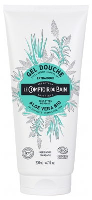 Le Comptoir du Bain Gel Douche Aloe Vera Bio - Tous Types de Peaux - 200 ml