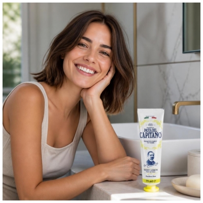 Pasta Del Capitano Dentifrice - Citron de Sicile Bio 75 ml