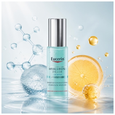 Eucerin Hyaluron-Filler + 3X Effect Sérum Booster d'Hydratation
