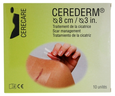 Cerecare Pansements Auto-Adhésifs Silicones Cerederm Forme Couronne