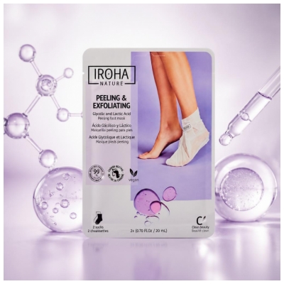 Iroha Masque Tissus Visage Vitamine c + ha Illuminateur