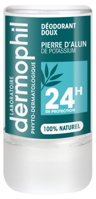 Dermophil Déodorant Doux Pierre d'Alun 115 g