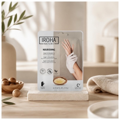 Iroha Patch Yeux Niacimide Cafféine et Peptides - 1 Paire