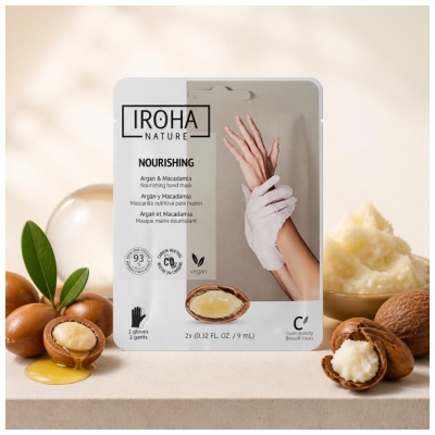 Iroha Patch Yeux Niacimide Cafféine et Peptides - 1 Paire