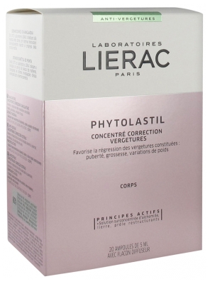 Lierac Phytolastil Ampoules Concentré Correction Vergetures