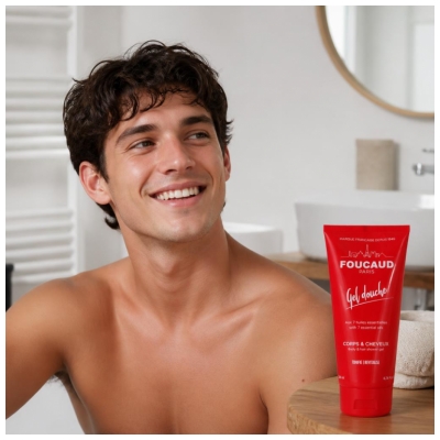Foucaud Gel Douche Grande Forme Corps & Cheveux
Tube 200 ml