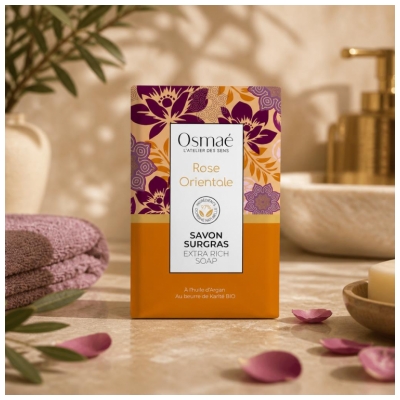 Osmaé Hygiène Savon Rose Orientale 200 g