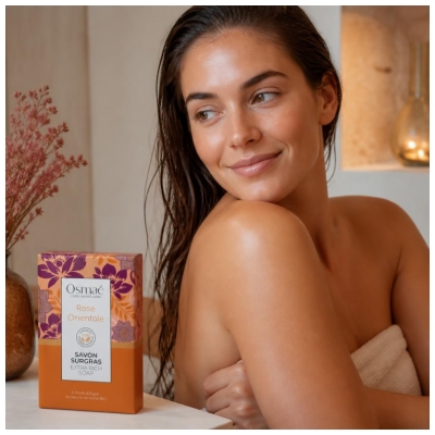 Osmaé Hygiène Savon Rose Orientale 200 g
