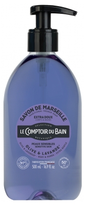 Le Comptoir du Bain Savon de Marseille Olive Lavande Extra Doux 500 ml