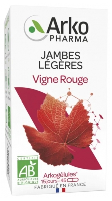 Arkopharma Arkog Vigne Rouge Bio - 45 Gel.