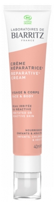 Laboratoires de Biarritz Crème Réparatrice 40 ml Certifiée Bio