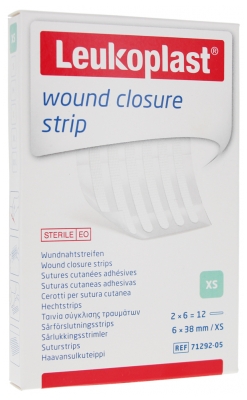 Essity Leukoplast Sutures Cutanées Adhésives Stériles