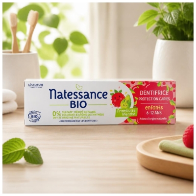 Natessance Dentifrice Protection Caries Enfants 6-12 Ans