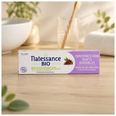 Natessance Dentifrice Soin Dents Sensibles