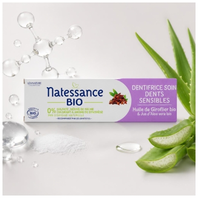 Natessance Dentifrice Soin Dents Sensibles